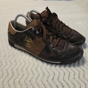 Puma Men’s Rudolf Dassler Schufabrik by Puma Size 11 Brown Suede